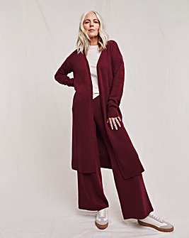 Julipa Soft Wool Maxi Co-ord Cardigan