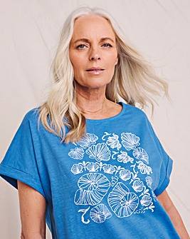 Julipa Shell Printed T-Shirt