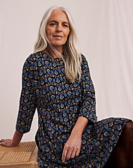 Julipa Pure Cotton Printed Jersey Dress