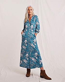 Julipa Western Jersey Midi Dress