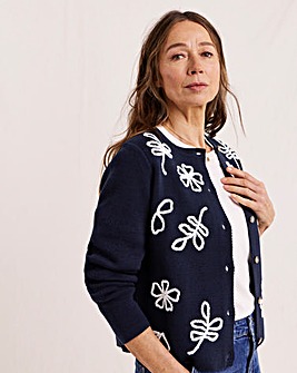 Julipa Embroidered Knitted Jacket