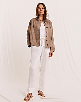 Julipa Tapered Linen Trousers