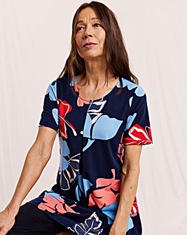 Julipa Petite Printed Jersey Tunic