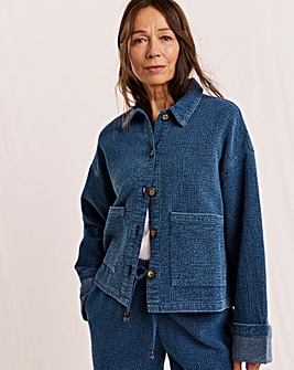 Julipa Denim Stitch Detail Jacket