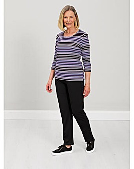 Mulberry striped top