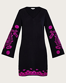 Monsoon Christina Embroidered Dress