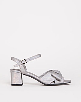 Bow Square Toe Sandal EEE Fit