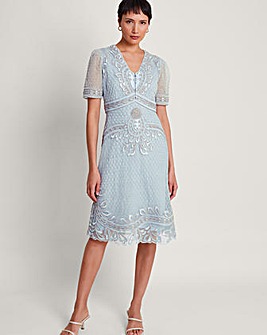 Monsoon Siena Embroidered Dress