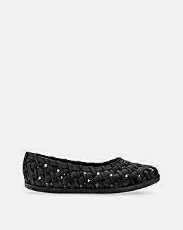 Melissa Possession Ballerina Jelly Flats - Standard Fit