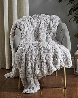 Catherine Lansfield Shaggy Fleece Throw