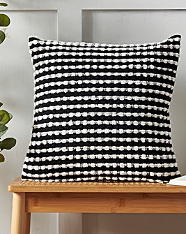 Catherine Lansfield Stab Stitch Filled Cushion