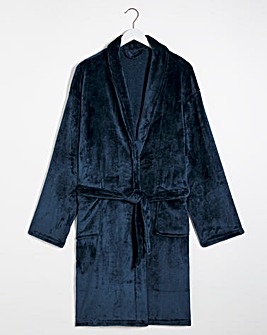 Navy Dressing Gown