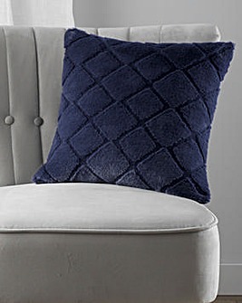 Catherine Lansfield Cosy Diamond Cushion