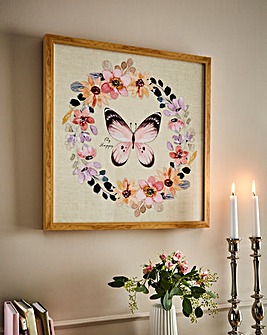 Julipa Butterfly Framed Print 50x50cm