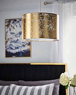 Joanna Hope Metallic Foil Easy Fit Light Shade