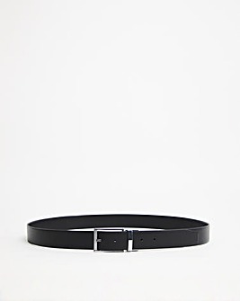 BOSS Black Reversible Leather Belt Gift Set