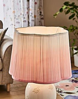 Julipa Scalloped Pleated Easy Fit Light Shade