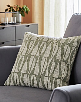 Gray & Osbourn No. 45 Embroidered Wave Cushion