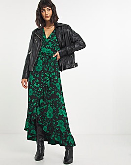 Joanna Hope Printed Luxe Jersey Wrap Dress