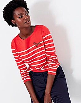Joules Dachshung Harbour Top