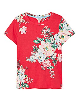 Joules Carley Floral Print T-shirt