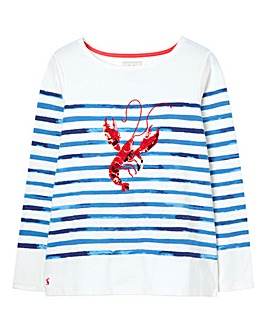 Joules Harbour Luxe Lobster Top