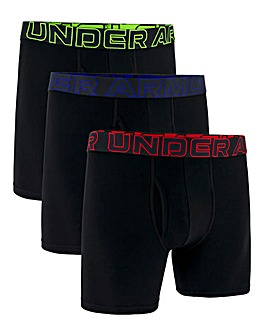 Under Armour Performance Cotton - Solid 6 3PK Boxers