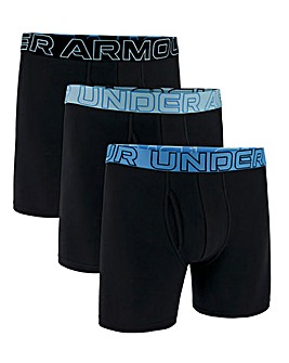 Under Armour Performance Cotton - Solid 6 3PK Boxers