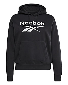 Reebok Big Logo Fleece Hoody Plus Size