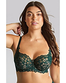 Panache Allure Full Cup Wired Bra Forest Green