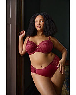 Sculptresse by Panache Estel Full Cup Wired Bra Cherry Red