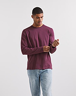 Long Sleeve Crew Neck T-Shirt Long