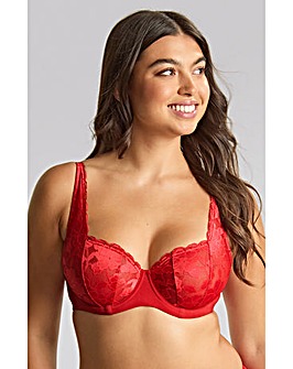 Panache Heidi Plunge Wired Bra Ruby Red