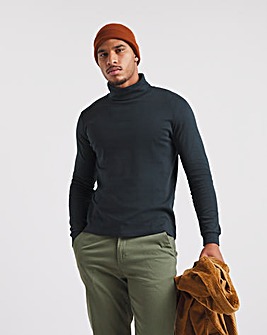 Long Sleeve Jersey Roll Neck Long