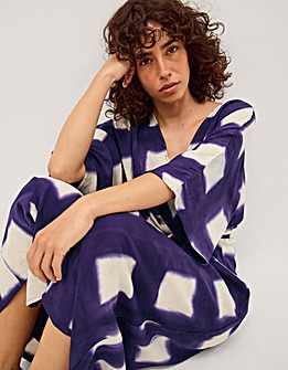 Monsoon Halia Tie-Dye Midi Kaftan
