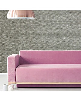 Boutique Taupe Horizon Textured Plain Wallpaper