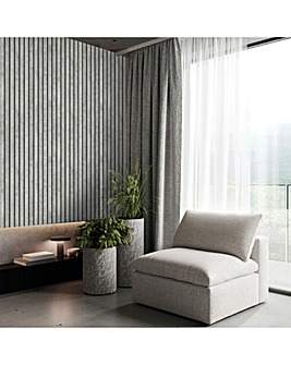 Fresco Concrete Slats Grey Wallpaper