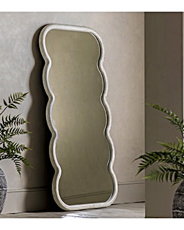 Gallery Como Curved Leaner Mirror 900x1800mm