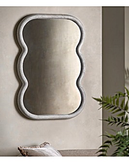 Gallery Como Curved Rectangle Mirror 620x900mm