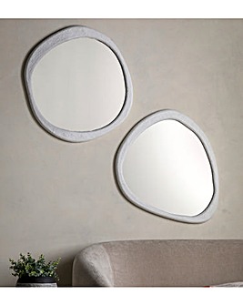 Gallery Como Mirror Pebble 620x665mm