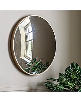 Gallery Yardley Convex Round Mirror Bronze 600mm