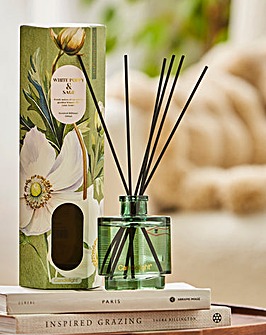 White Poppy & Sage Reed Diffuser 200ml