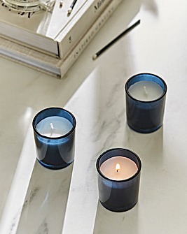 Hydrangea & Jasmine Set of 3 Votive Candles