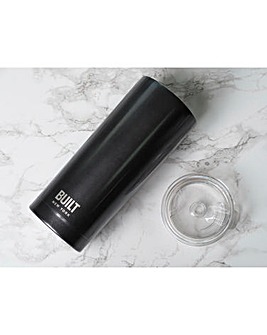 BUILT Perfect Seal 590ml Charcoal Stainless Steel Hydration Travel Mug