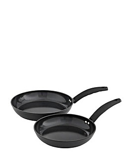 Swan Stealth 2 Piece Frying Pan Set 24/28 cm