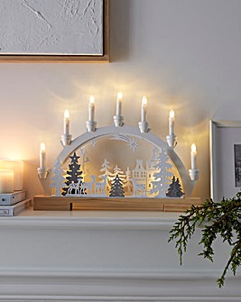 Lit Candlebridge Scene