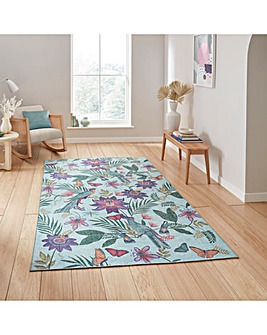 Catherine Lansfield Amaya Tropical Birds Rug