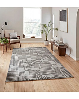 Catherine Lansfield Blocks Modern Abstract Rug