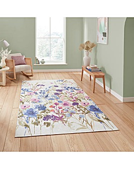 Catherine Lansfield Country Floral Washable Rug