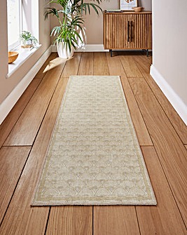 Catherine Lansfield Deco Peacock Washable Runner
